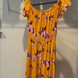 Summer shorts Romper with long skirt